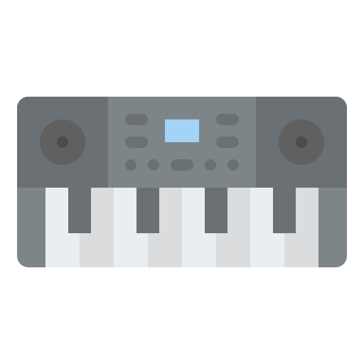 toetsenbord Iconixar Flat icoon