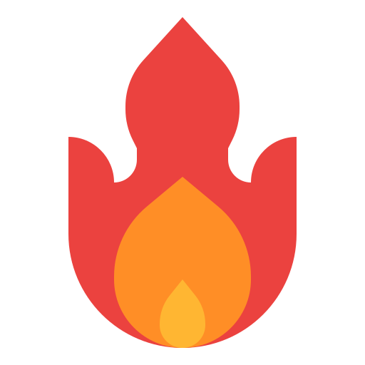 fuego Iconixar Flat icono