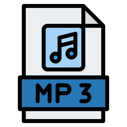 Mp3 Iconixar Lineal Color icon