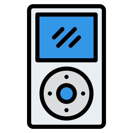 Music player Iconixar Lineal Color icon