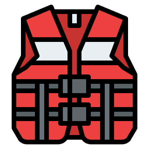 Спасательный жилет Iconixar Lineal Color иконка