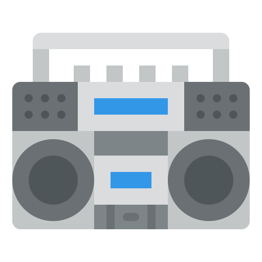 라디오 Iconixar Flat icon