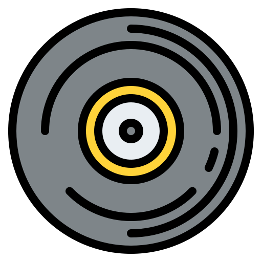 Vinyl disc Iconixar Lineal Color icon
