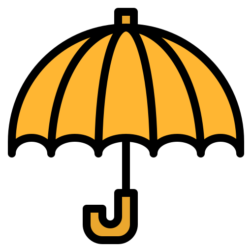 parasol Iconixar Lineal Color ikona