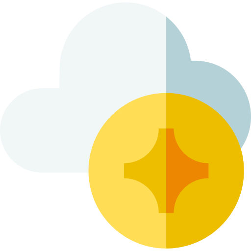 Cloud Basic Straight Flat icon