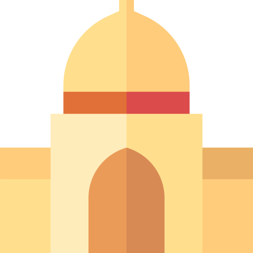 イブン・トゥルンのモスク Basic Straight Flat icon