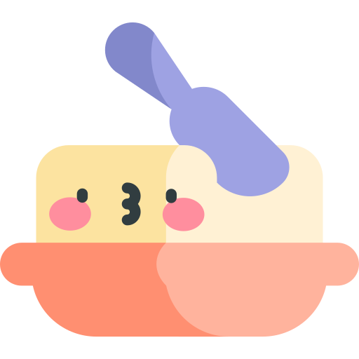 butter Kawaii Flat icon