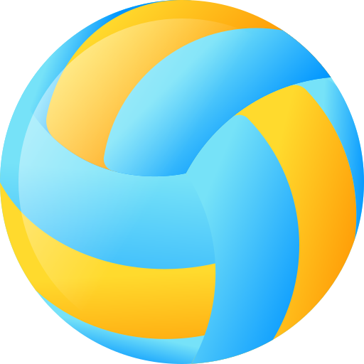 バレーボール 3D Color icon