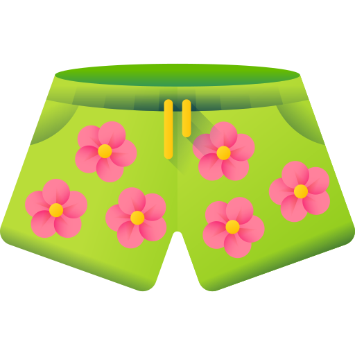 pantaloncini 3D Color icona