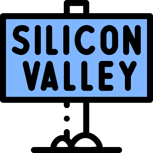 Silicon valley Detailed Rounded Lineal color icon