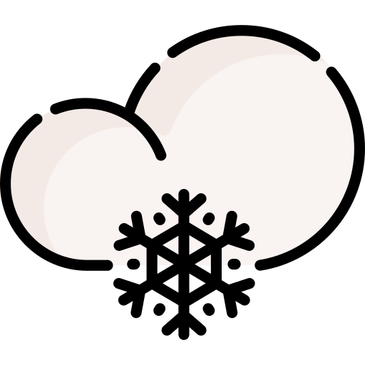 雪の多い Special Lineal color icon