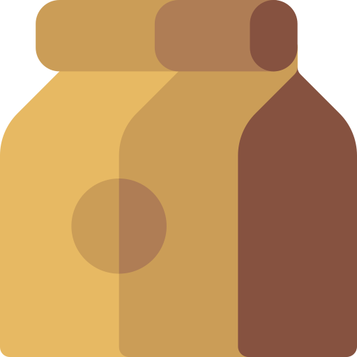 Paper bag Basic Rounded Flat icon