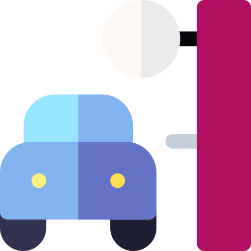 auto-servicio Basic Rounded Flat icono