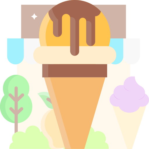 helado SBTS2018 Flat icono