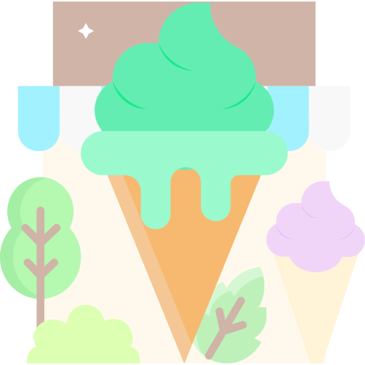 helado SBTS2018 Flat icono