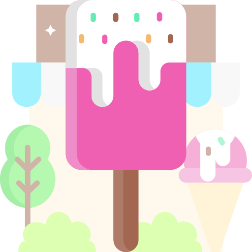 アイスクリーム SBTS2018 Flat icon
