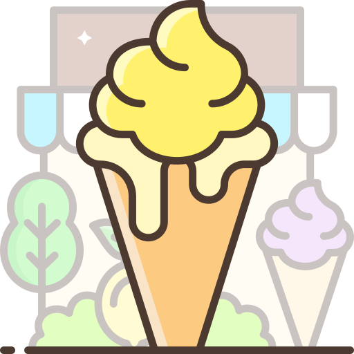 アイスクリーム SBTS2018 Lineal Color icon