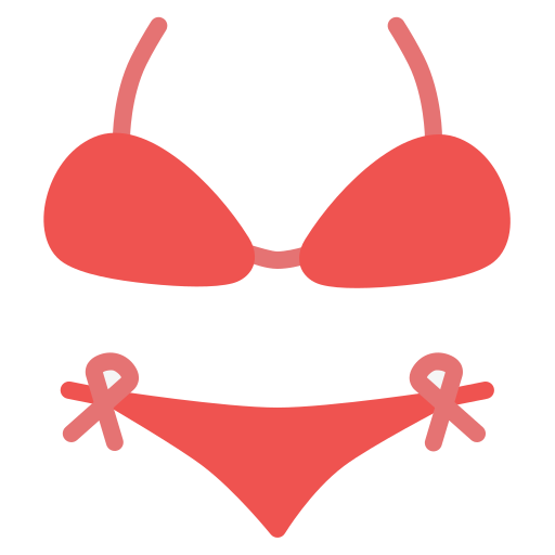 sexy bikinilijn Generic Flat icoon