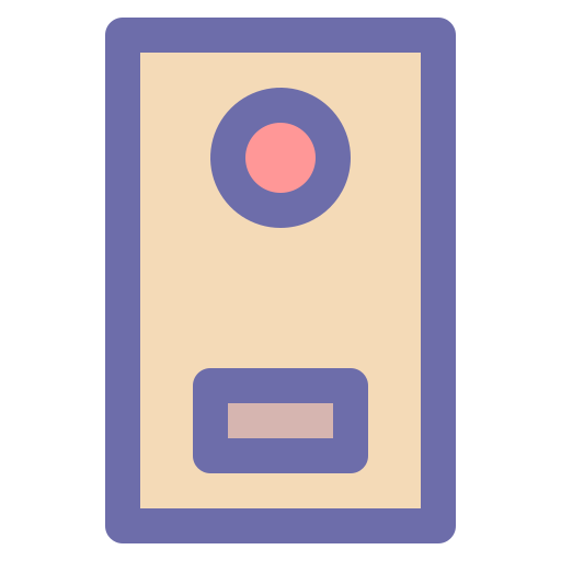deur Generic Outline Color icoon