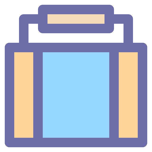 여행 가방 Generic Outline Color icon