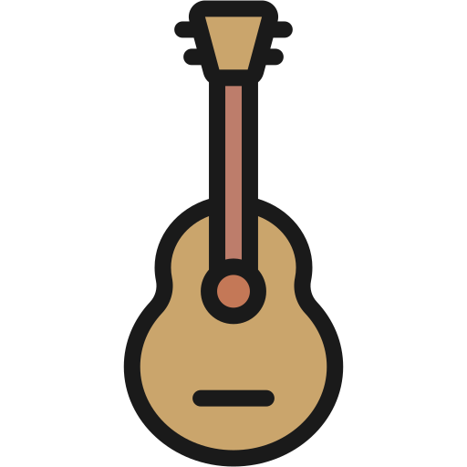ukulele Generic Outline Color Ícone
