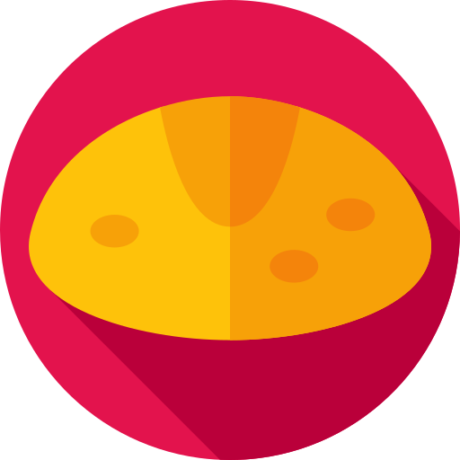 パン・デ・ボーノ Flat Circular Flat icon