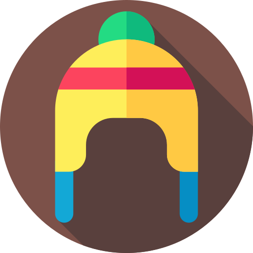 모자 Flat Circular Flat icon