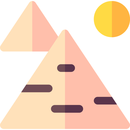 Пирамида Basic Rounded Flat иконка