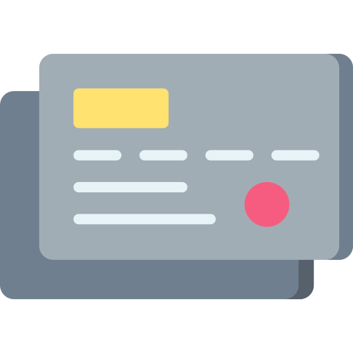 tarjeta de crédito Special Flat icono