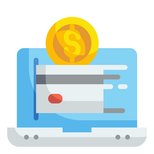 Online payment Wanicon Flat icon