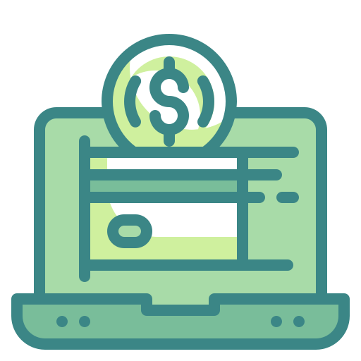 Online payment Wanicon Two Tone icon