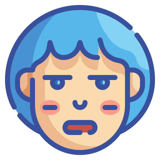 Expressionless Wanicon Lineal Color icon