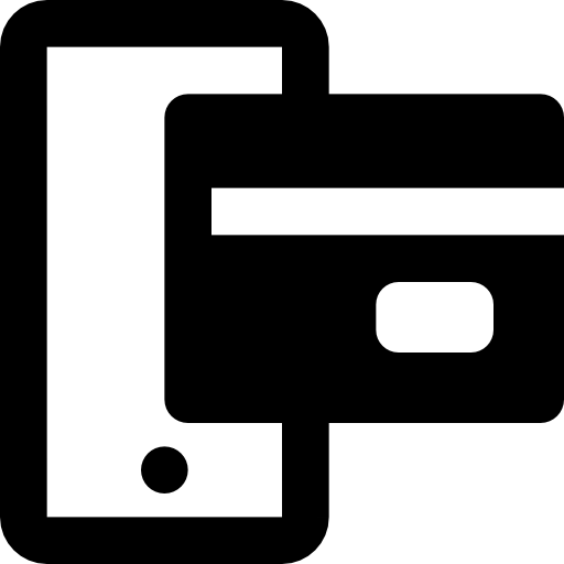 metodo di pagamento Basic Black Solid icona