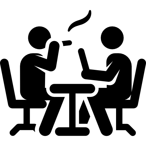 Meeting Pictograms Fill icon