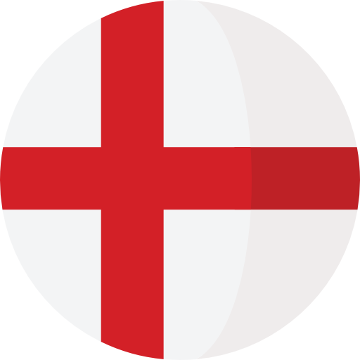 イングランド Roundicons Circle flat icon