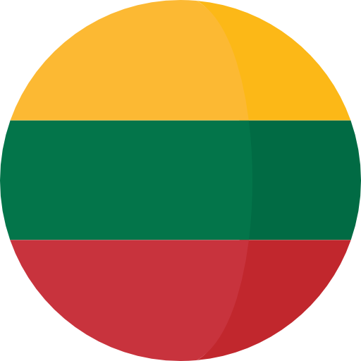 lituania Roundicons Circle flat icono