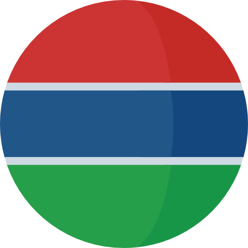 Gambia Roundicons Circle flat icon