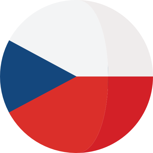 tsjechische republiek Roundicons Circle flat icoon