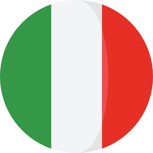 italie Roundicons Circle flat Icône
