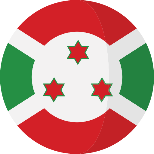 burundi Roundicons Circle flat icoon