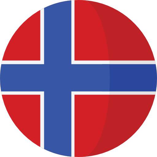 noorwegen Roundicons Circle flat icoon