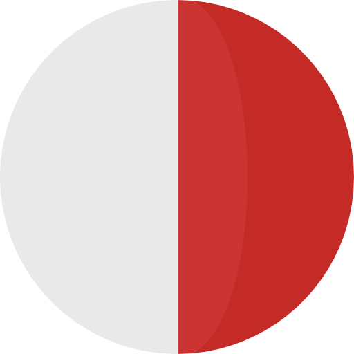 Malta Roundicons Circle flat icon
