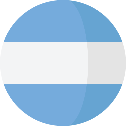 argentina Roundicons Circle flat icona