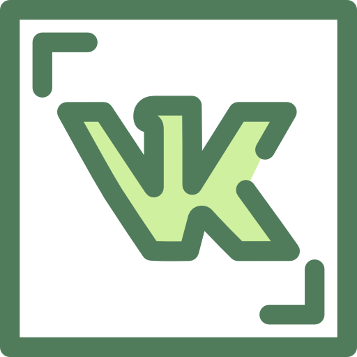 ВКонтакте Monochrome Green иконка