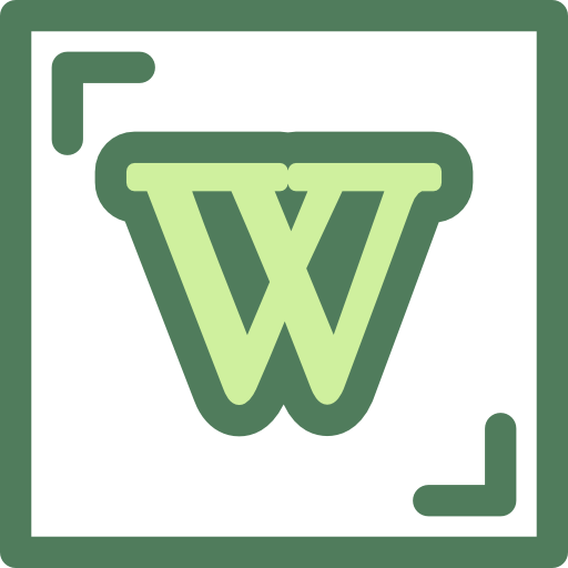 wikipedii Monochrome Green ikona