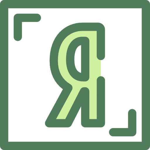 yandex Monochrome Green icon