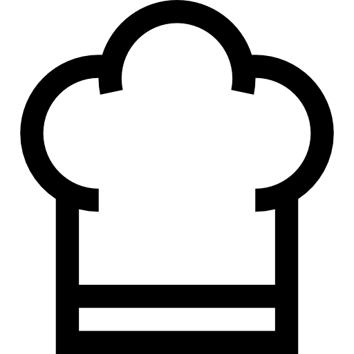 pack cuisine Basic Straight Lineal Icône