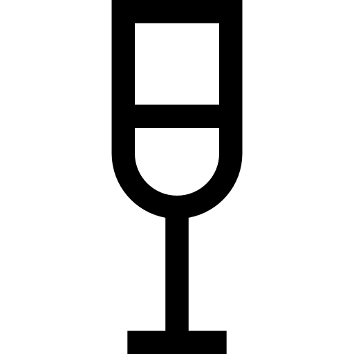 elegancki Basic Straight Lineal ikona