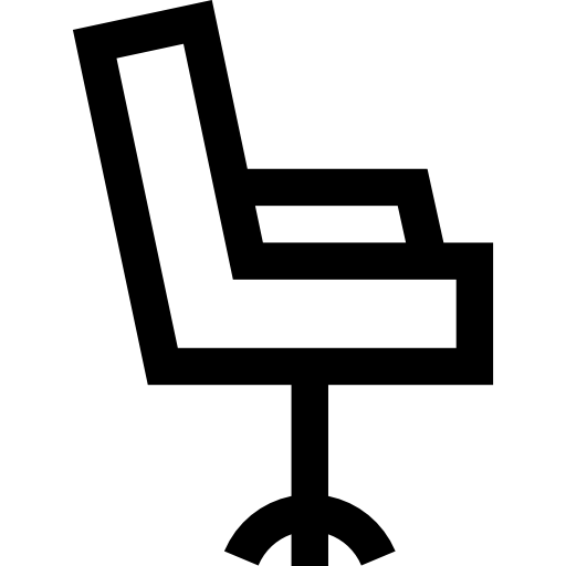 椅子 Basic Straight Lineal icon