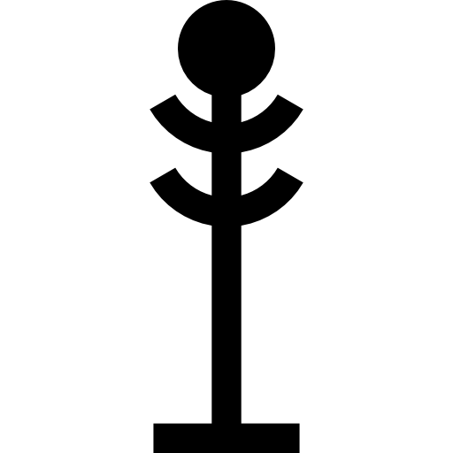 perchas Basic Straight Filled icono